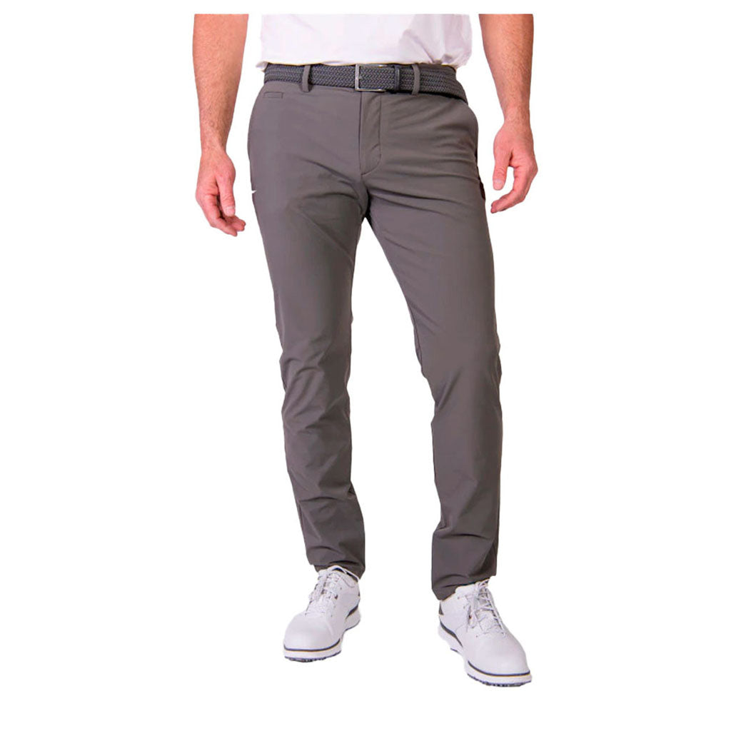 Ike Golfbukser i farven Steel grå set forfra