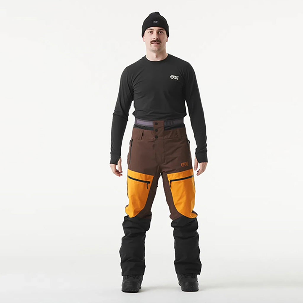 Naikoon Skibukser i farven Chicory Acid Cedar Wood set forfra