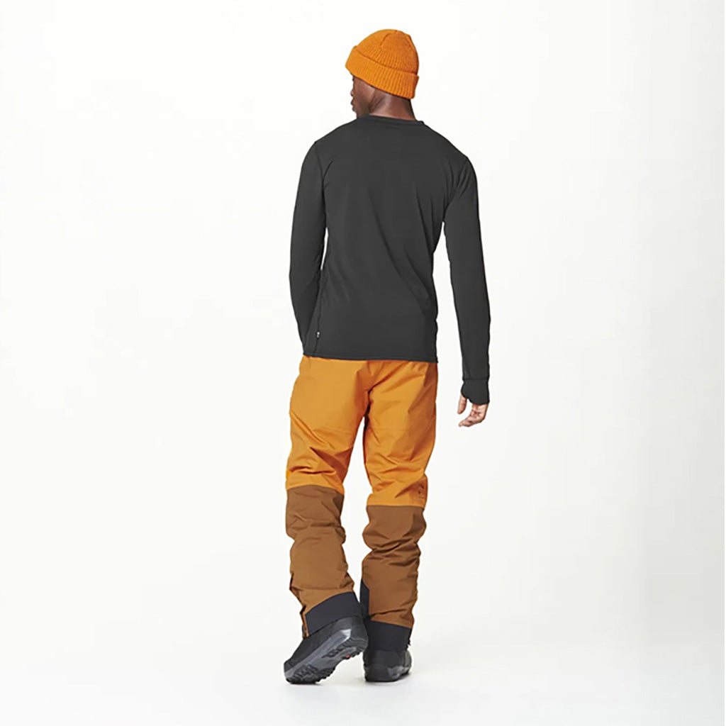 Naikoon Skibukser i farven Honey Carrot Chocolate set bagfra