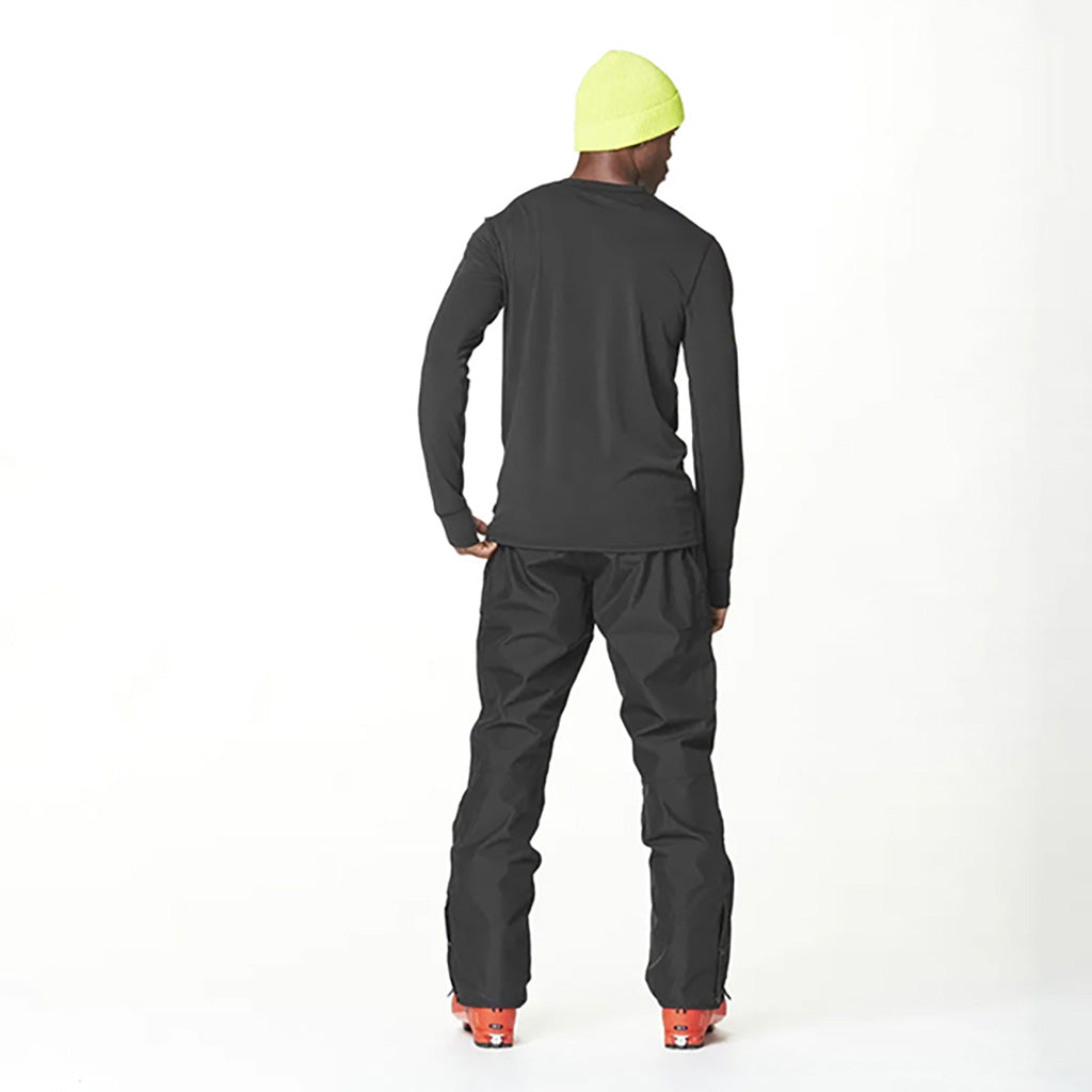 Plan Skibukser i farven sort set bagfra