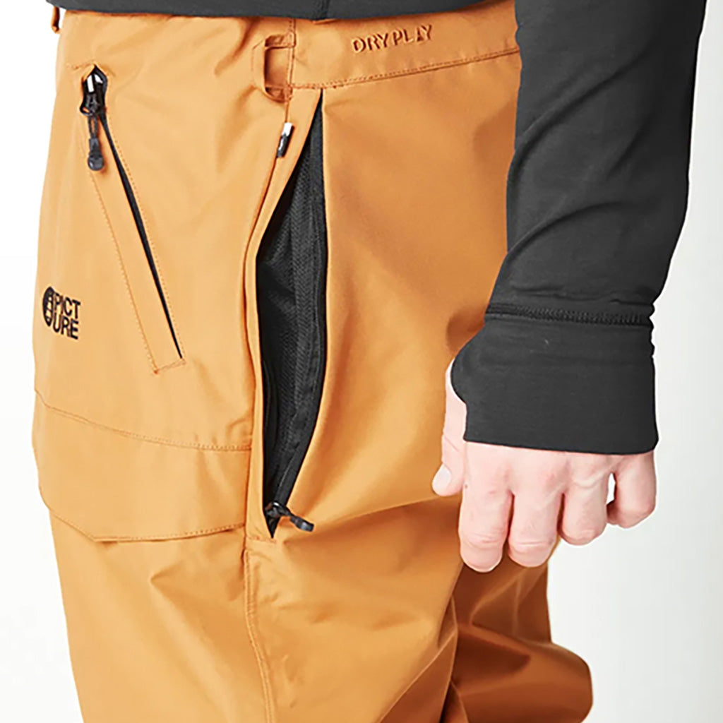 Plan Skibukser i farven brun Sugar detalje