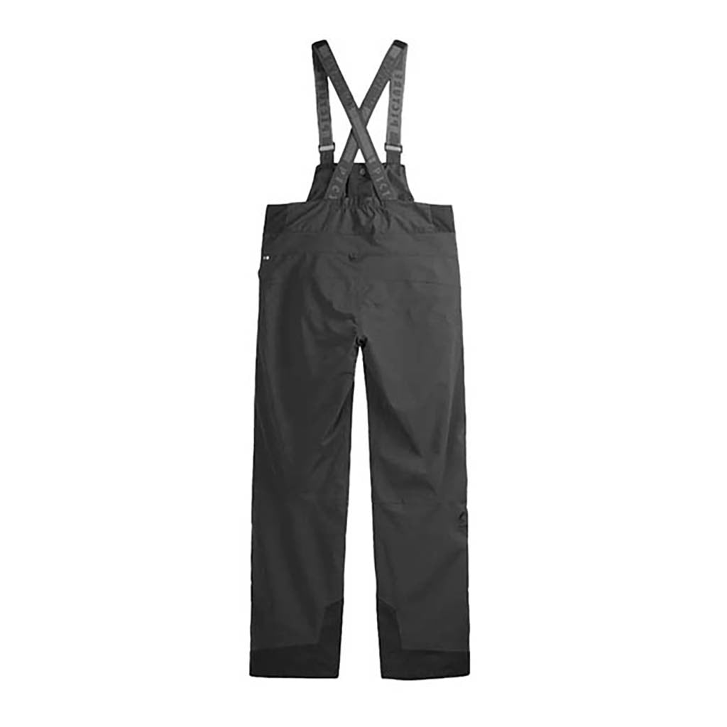Avening Bib Skibukser i farven sort set bagfra