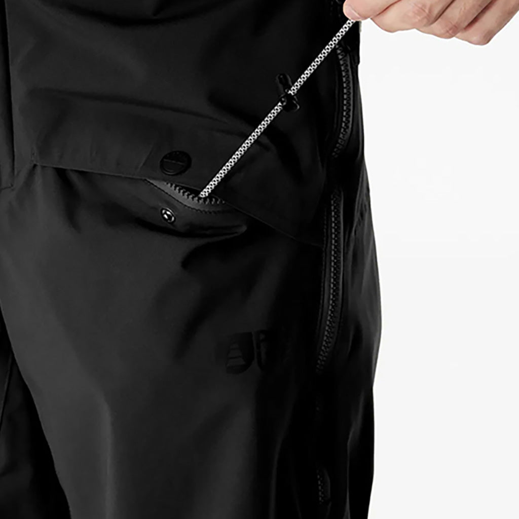 Avening Bib Skibukser i farven sort detalje