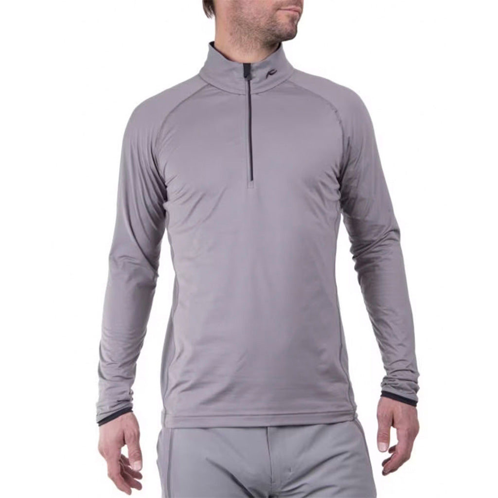 Feel Half-Zip Midlayer i farven Pewter