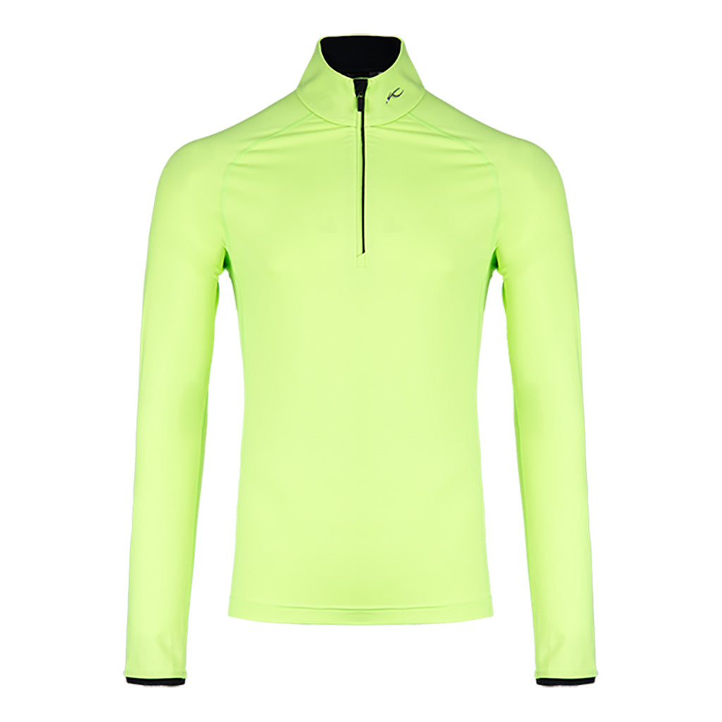 Feel Half-Zip Midlayer i farven Limelight/sort