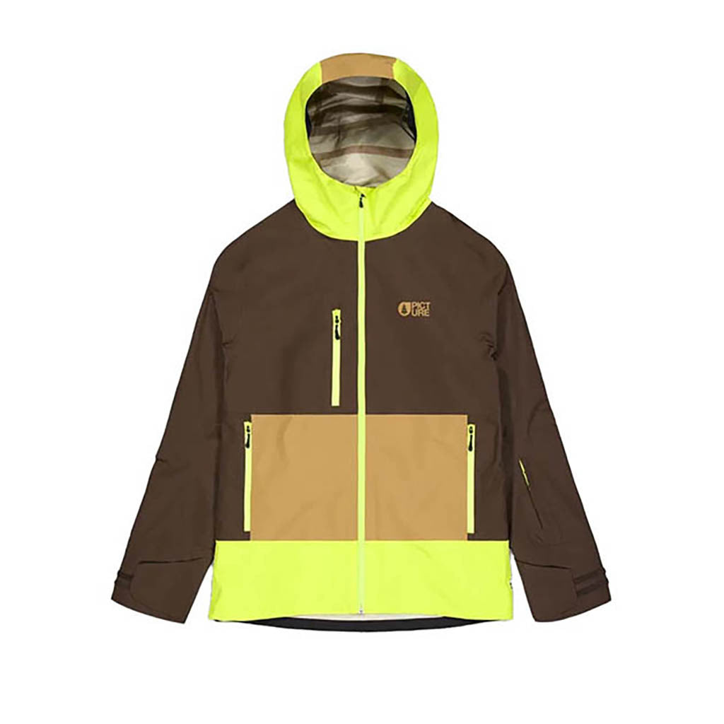 En Skijakke, Broader 3L i farven sort Chocolate