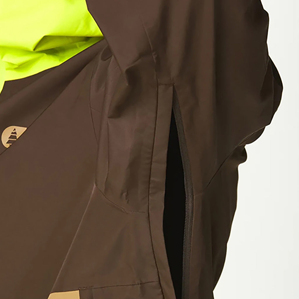 En Skijakke, Broader 3L i farven sort Chocolate detalje