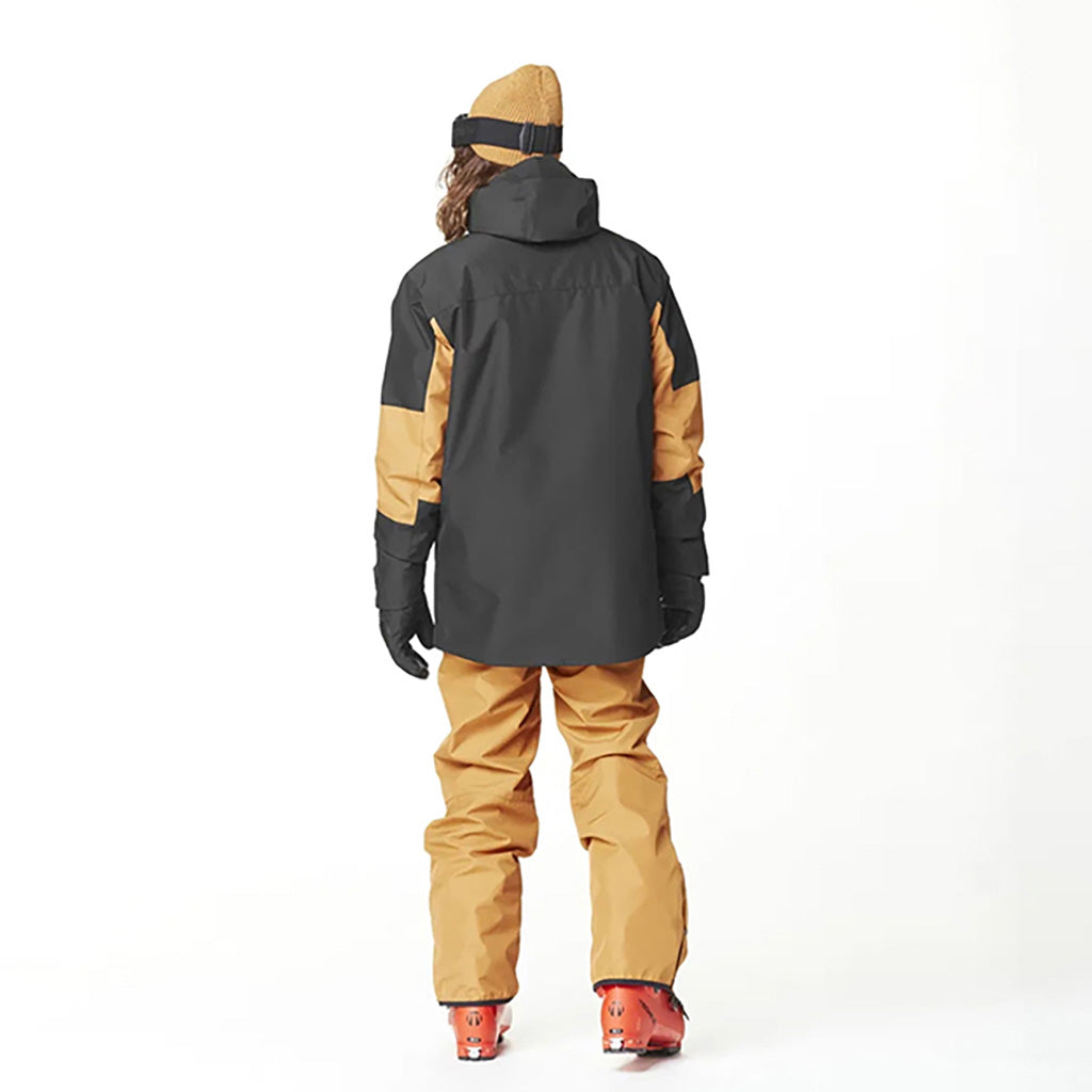 En Skijakke, Jomoh i farven sort brun Sugar set bagfra