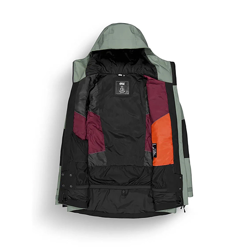 En Skijakke, Jomoh i farven Laurel Wreath sort set indefra