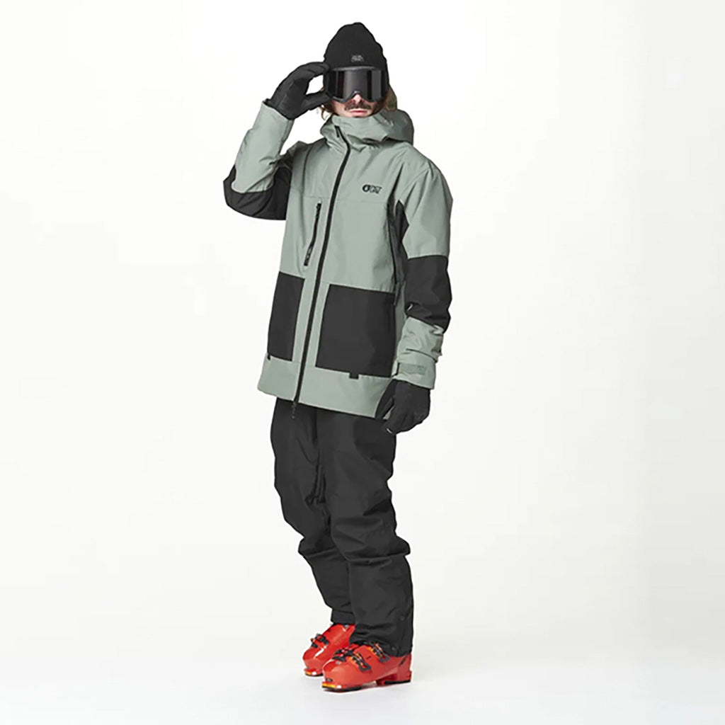 En Skijakke, Jomoh i farven Laurel Wreath sort set forfra