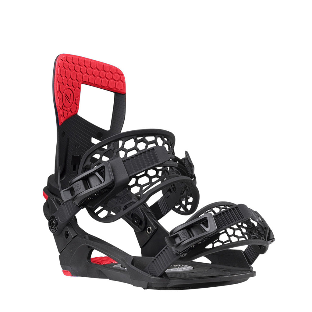 En Snowboardbinding, Muon-R Rental i farven sort