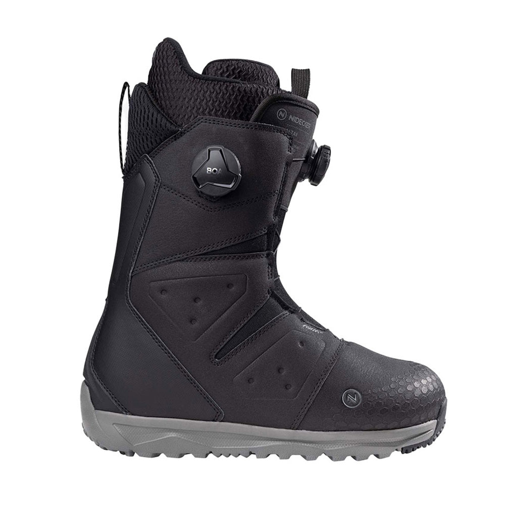 Altai Snowboardstøvler i farven sort set fra venstre side