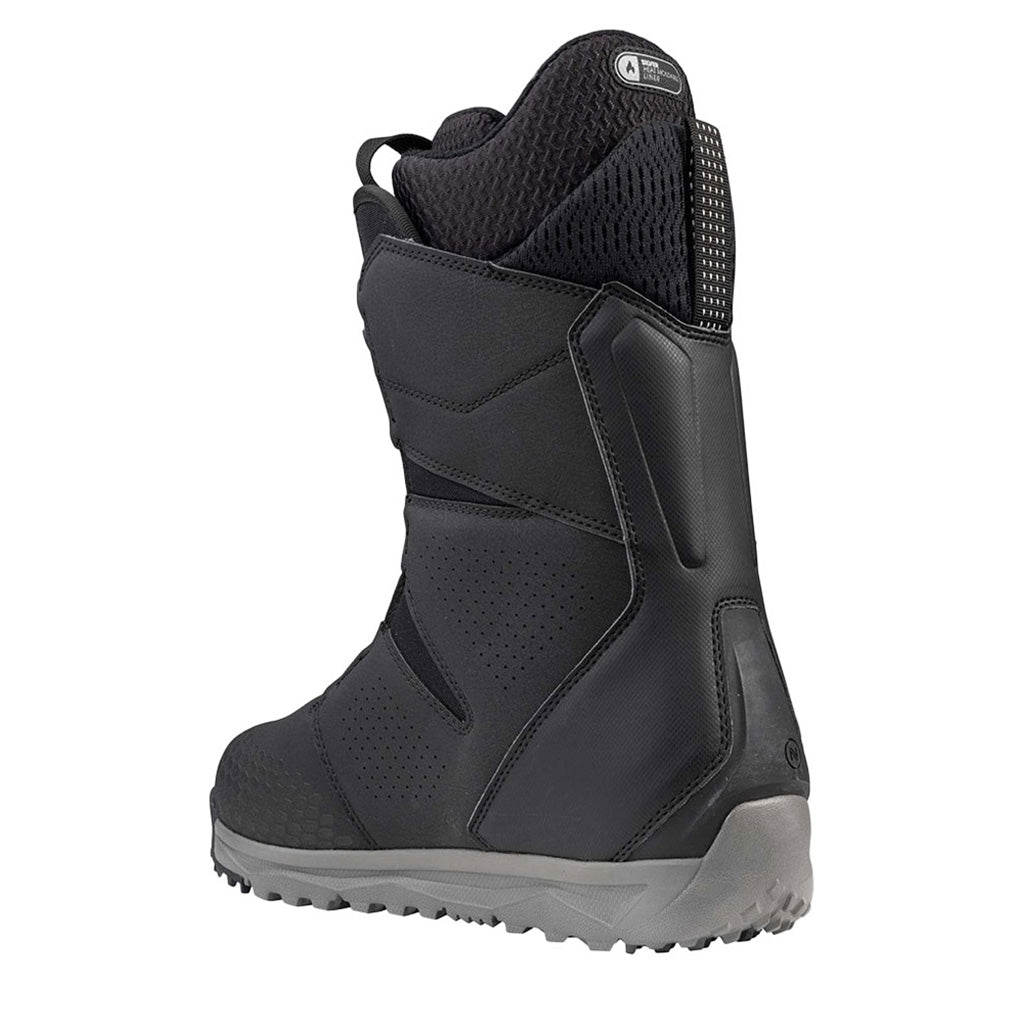 Altai Snowboardstøvler i farven sort set bagfra