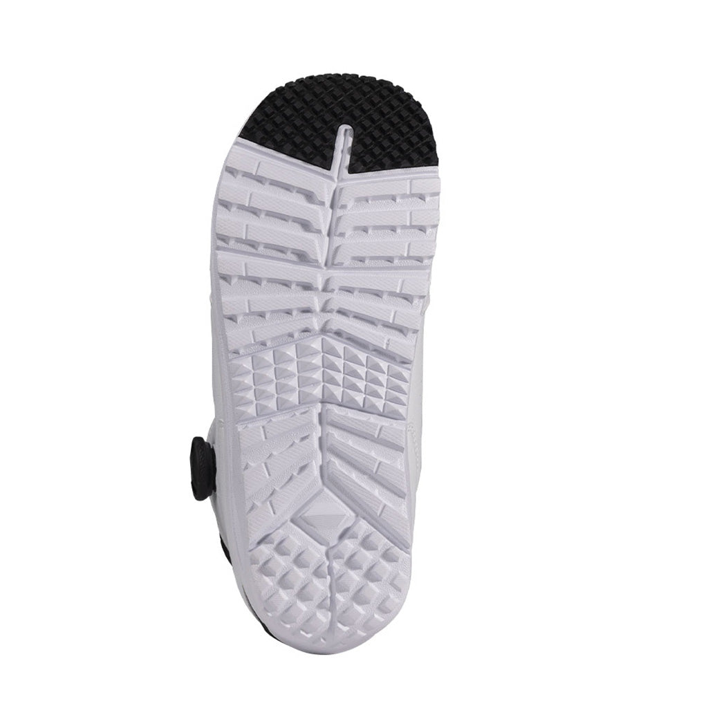 Altai Snowboardstøvler i farven hvid set nedefra