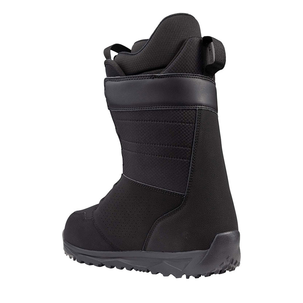 Cascade Snowboardstøvler i farven sort set fra siden