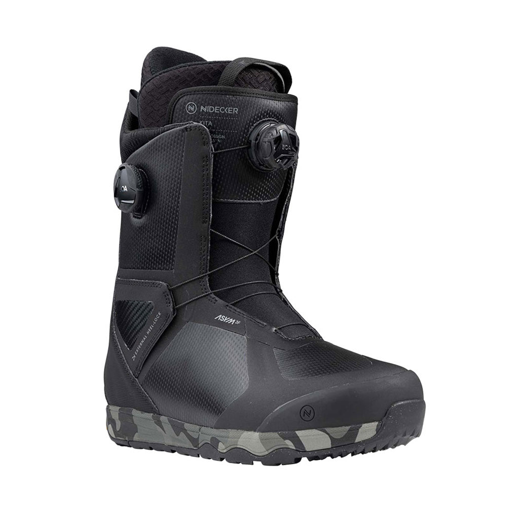 Kita Snowboardstøvler i farven sort