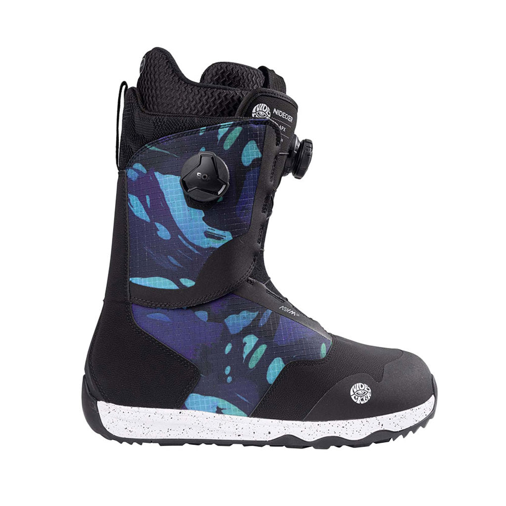 Rift Apx blå Snowboardstøvler i farven set fra venstre side