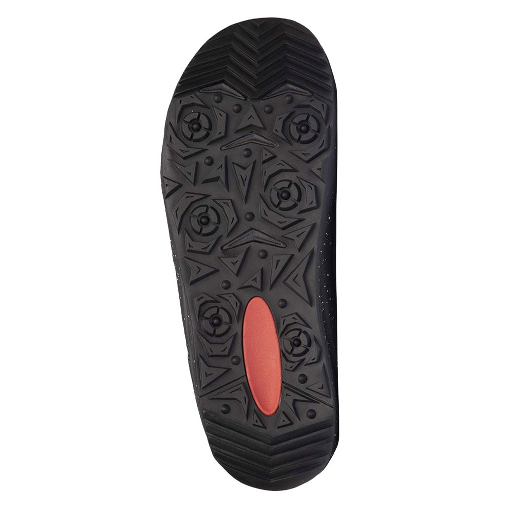 Rift Lace Snowboardstøvler i farven sort set fra neden