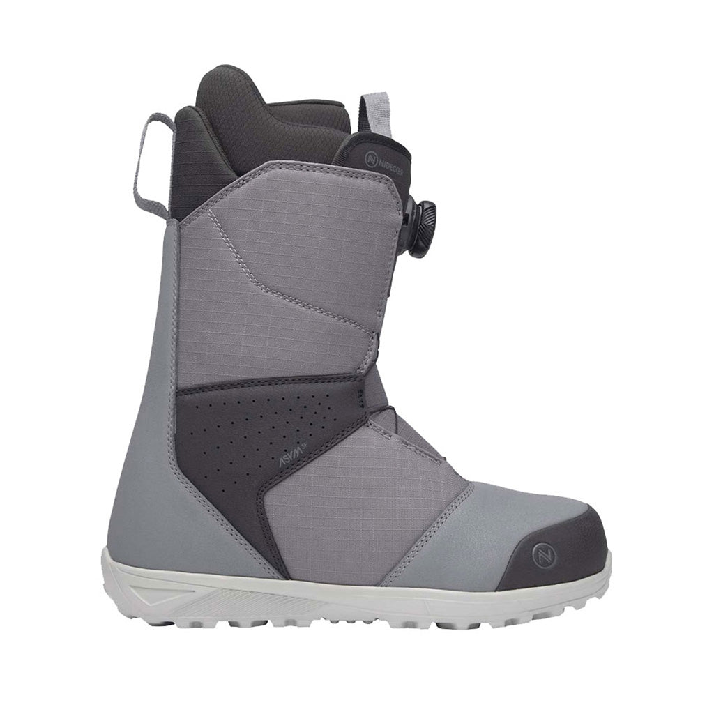 Sierra Snowboardstøvler i farven grå set fra venstre side