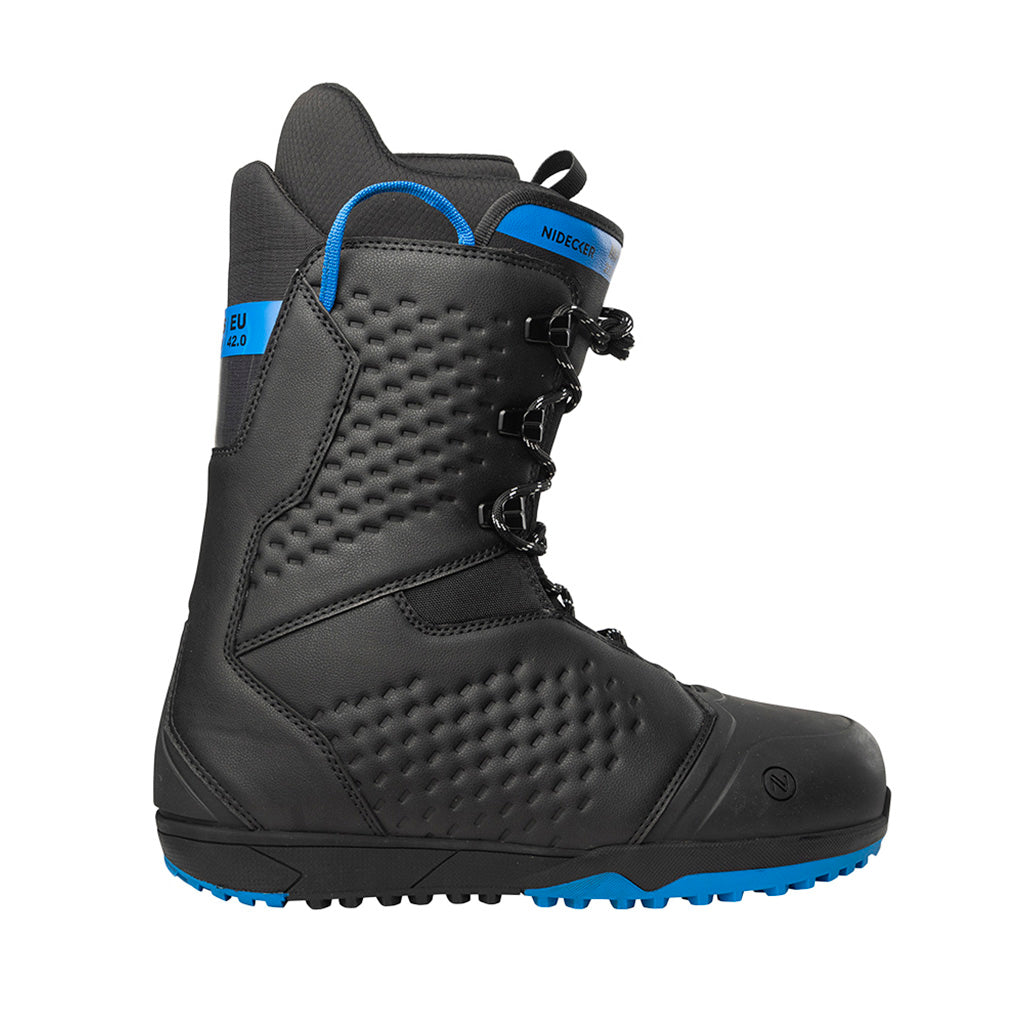 Ansr Rental Lace Snowboardstøvler i farven sort set fra venstre side