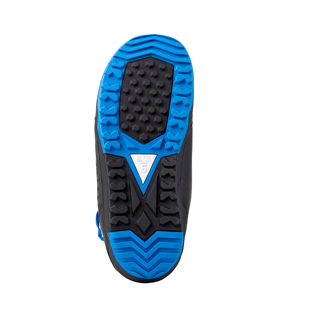 Ansr Rental Lace Snowboardstøvler i farven sort set nedenfra