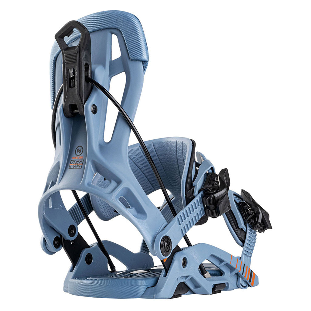 En Snowboardbinding, Flow Fuse i farven Slate blå