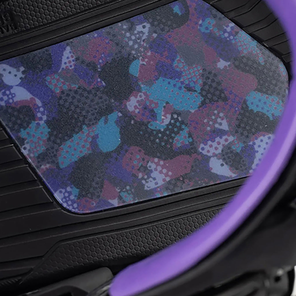 Snowboardbinding, Flow Fuse Hybrid i farven Miami Camo detalje