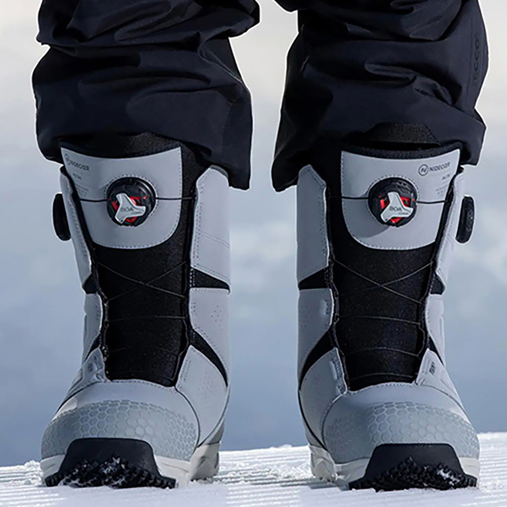 Altai Snowboardstøvler i farven grå set forfra
