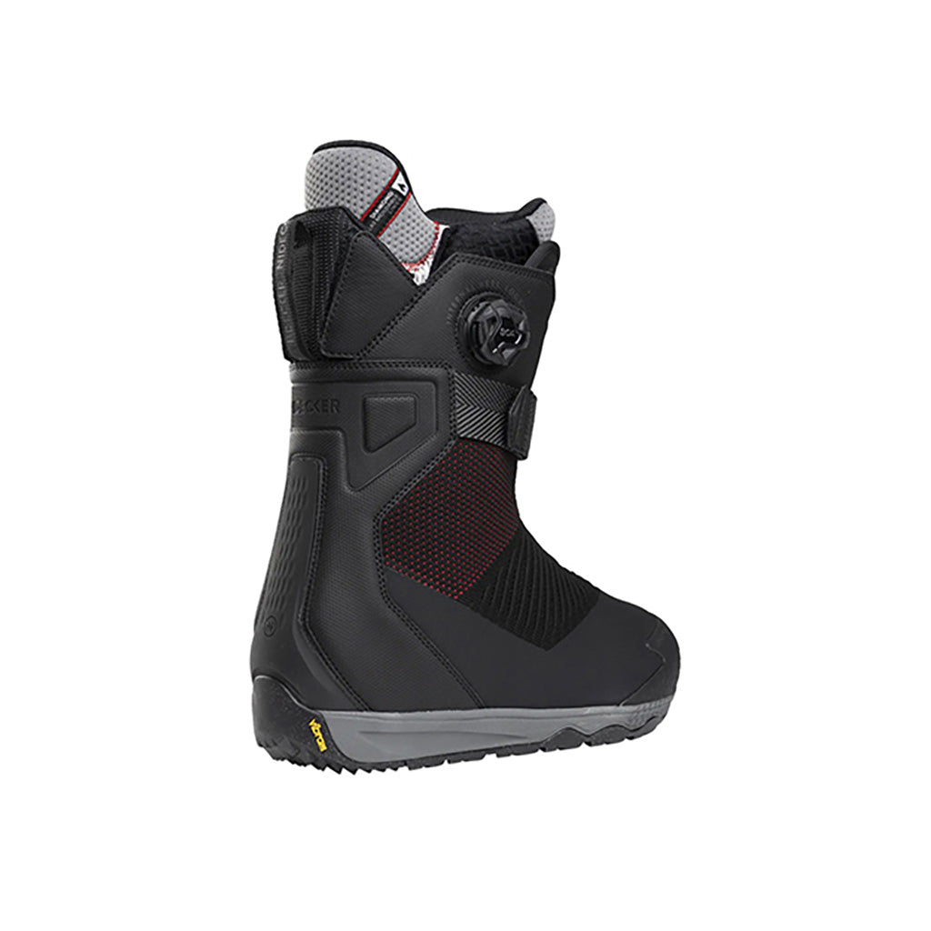 Index Snowboardstøvler i farven sort set fra venstre side
