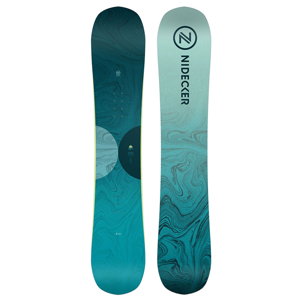 En Snowboard, Elle i farven blå