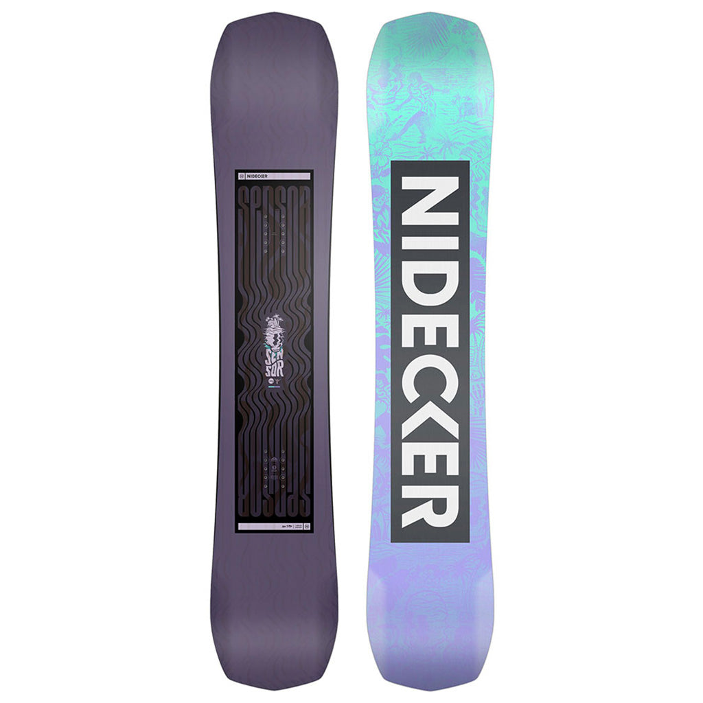 En Snowboard, Sensor i farven Purple