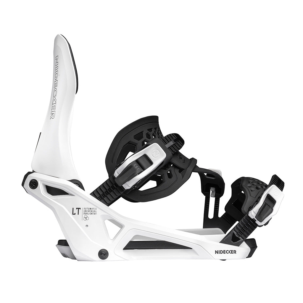 Lt Supermatic White 25/26 - Snowboardbindinger
