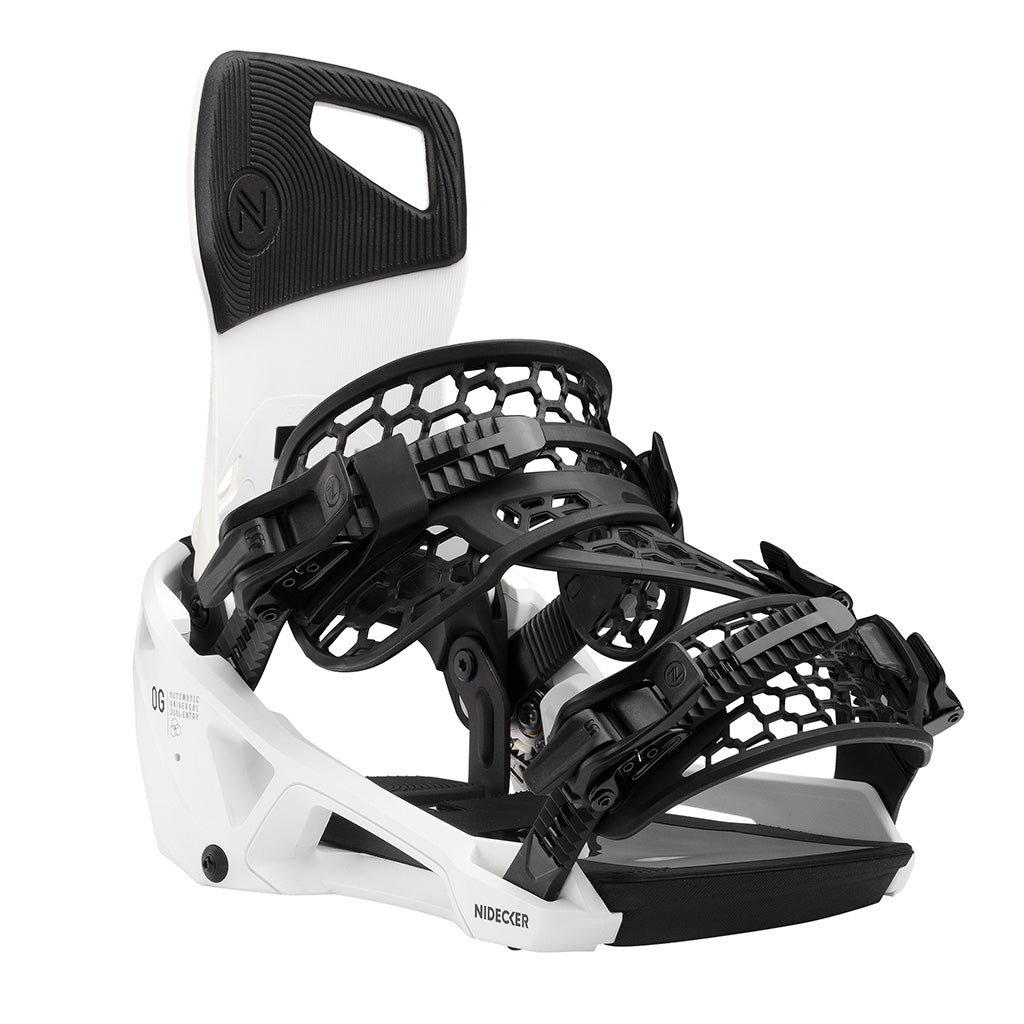 Og Supermatic White 25/26 - Snowboardbindinger