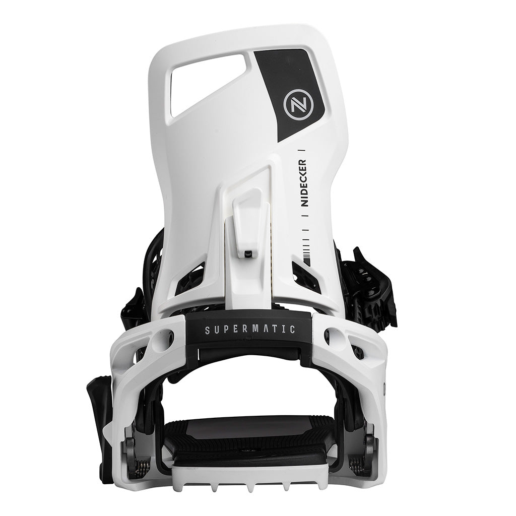 Og Supermatic White 25/26 - Snowboardbindinger