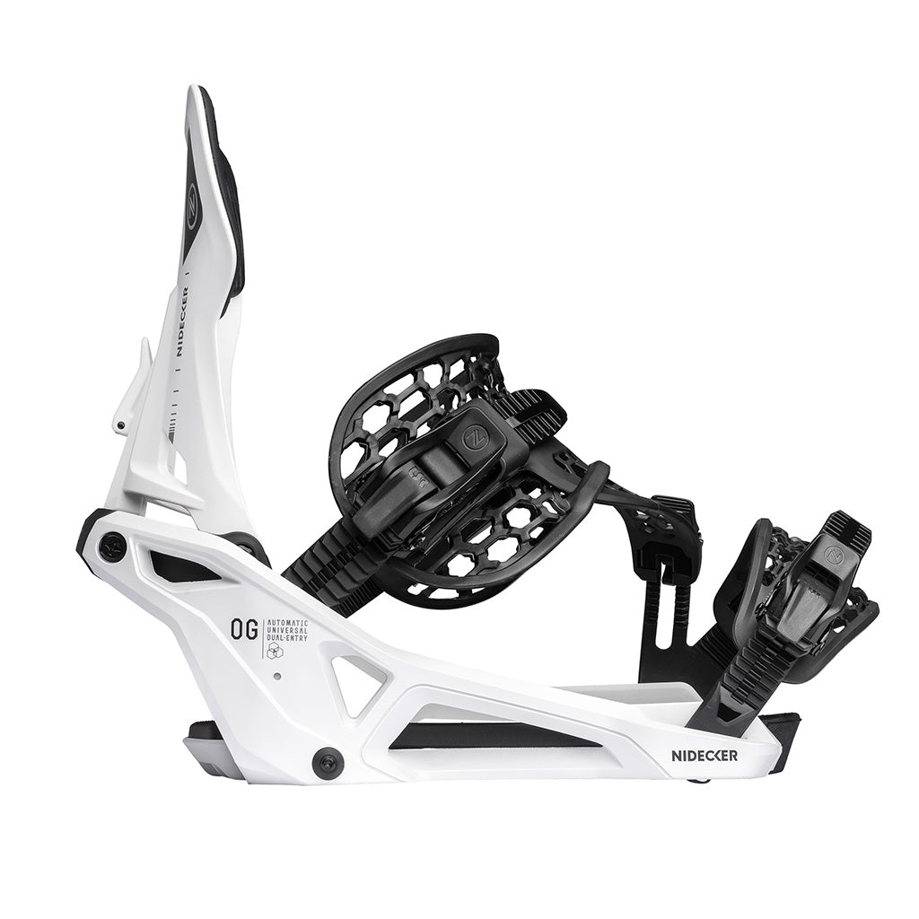 Og Supermatic White 25/26 - Snowboardbindinger