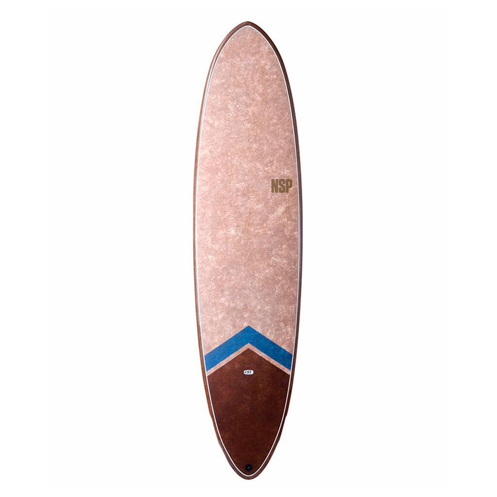 En Surfboard, Coco Dream Rider 7'6 i farven Flax Ftu