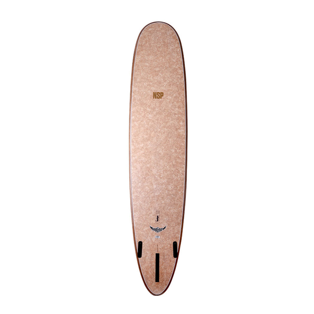 Et Surfboard, Coco Hooligan 8'4" i farven Flax Ftu set forfra