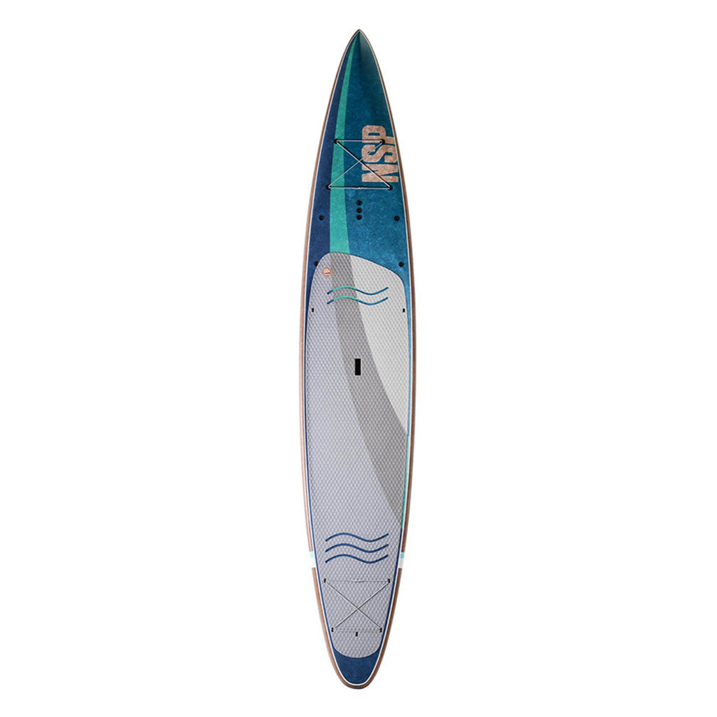 En SUP Board, Coco Performance Touring 14'0 X 30 i farven blå Wave