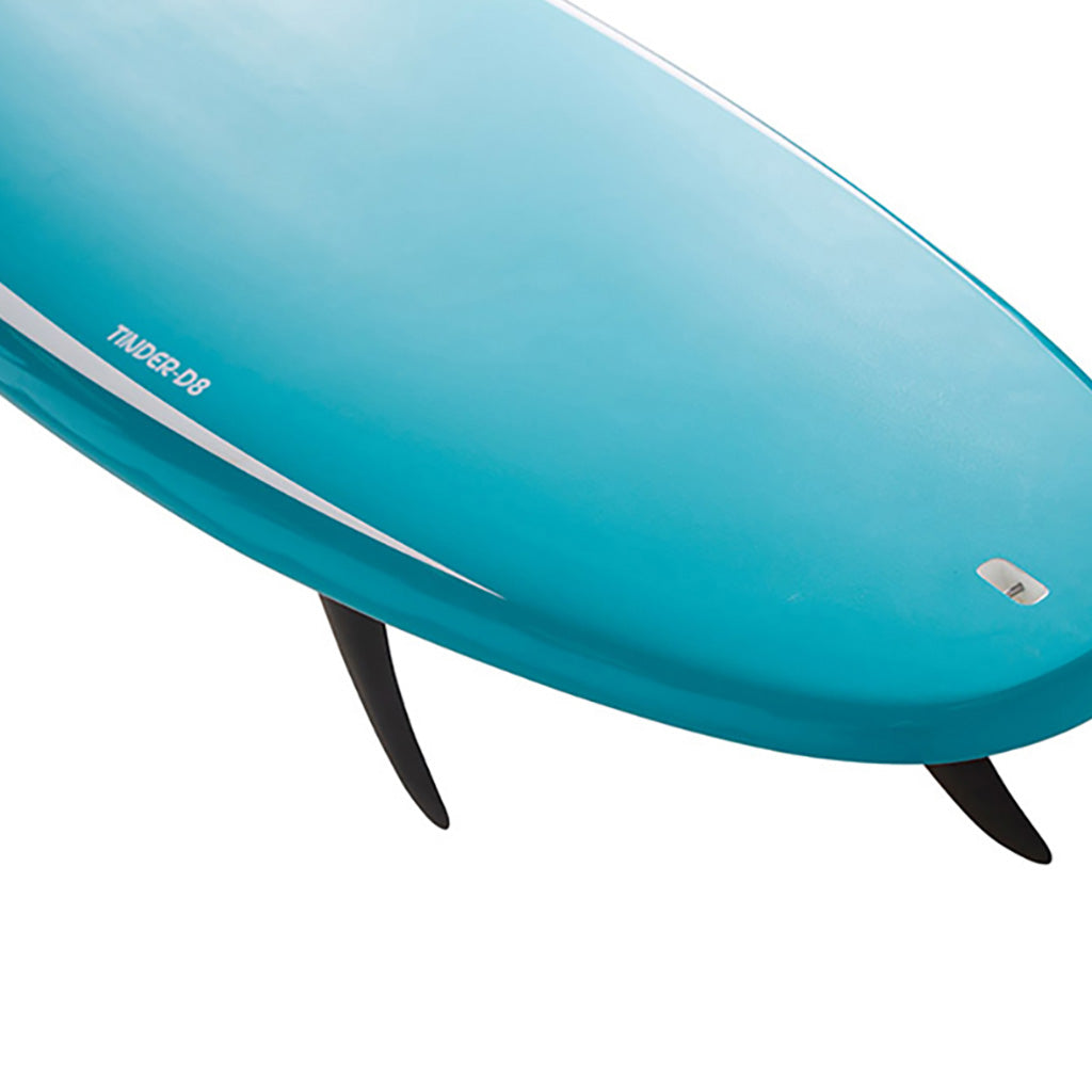 Nsp Elements Hdt Tinder-D8 6'4" Ftu Surfboard set fra en skrå vinkel