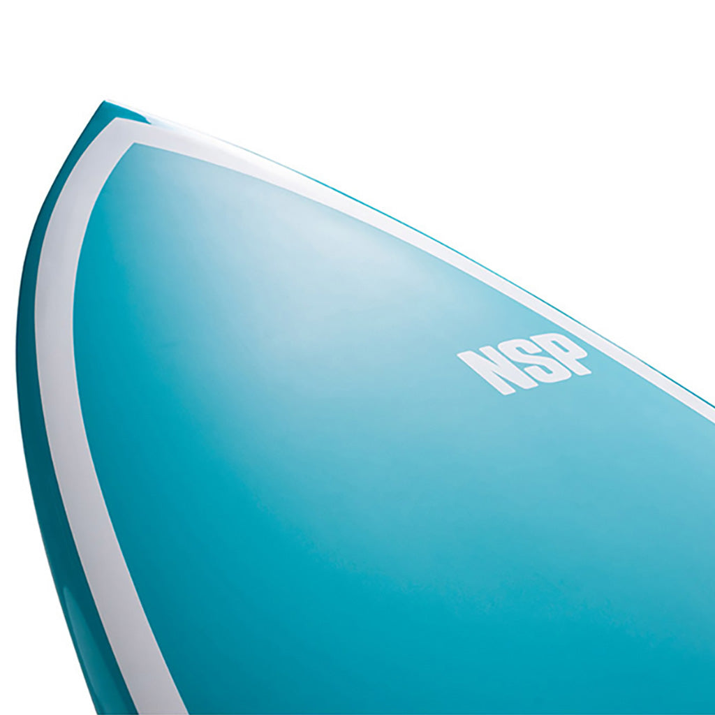 Nsp Elements Hdt Tinder-D8 6'4" Ftu Surfboard set fra en skrå vinkel