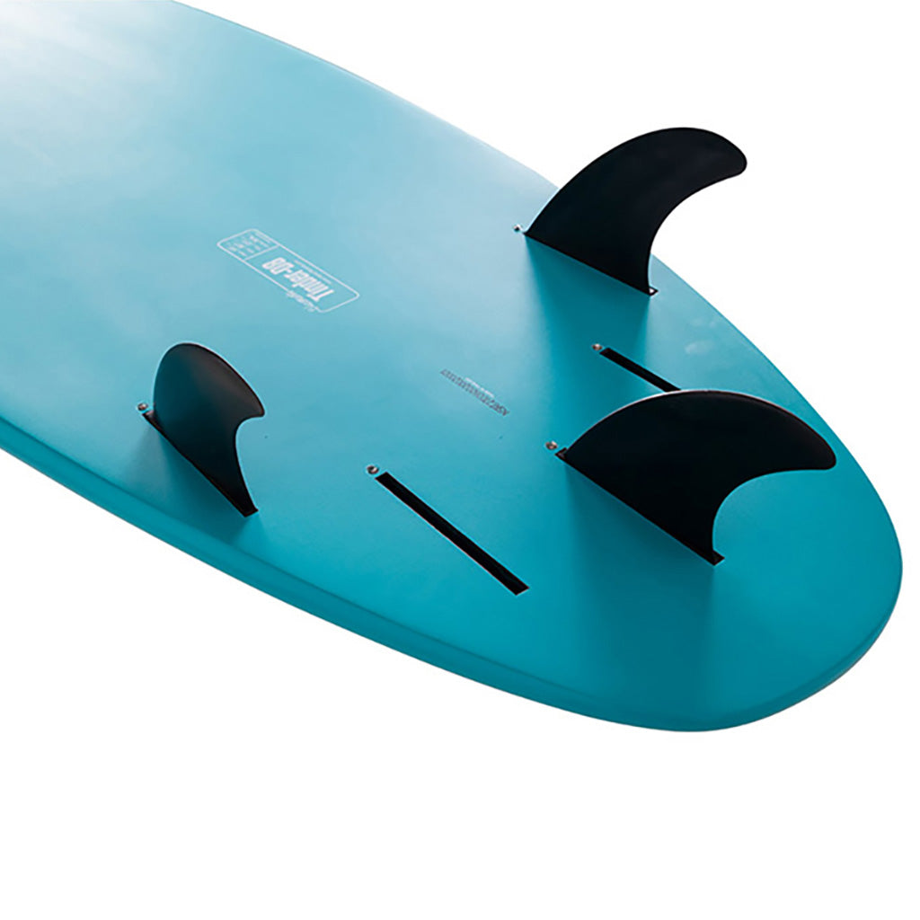 Nsp Elements Hdt Tinder-D8 6'4" Ftu Surfboard set fra en skrå vinkel