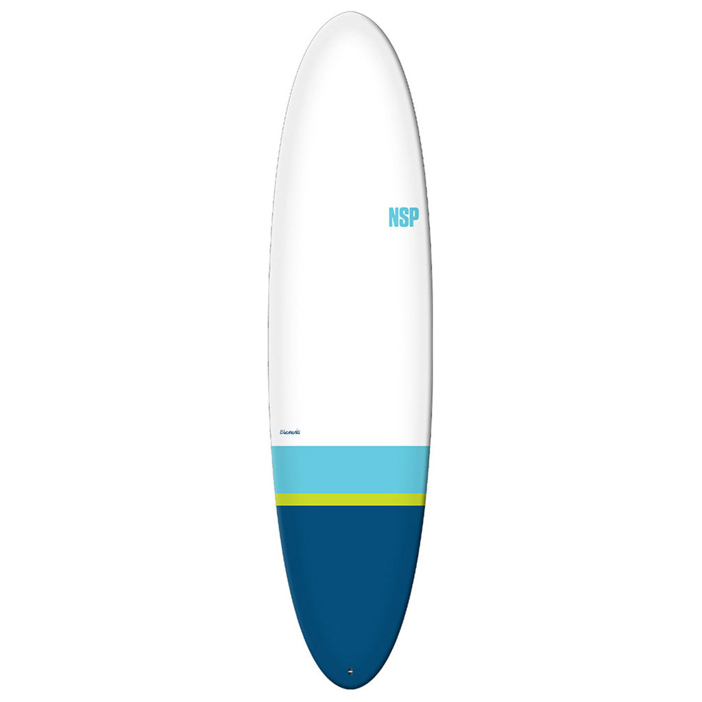 En Surfboard, Elements Hdt Fun 6'8 i farven Tail Dip Navy Ftu