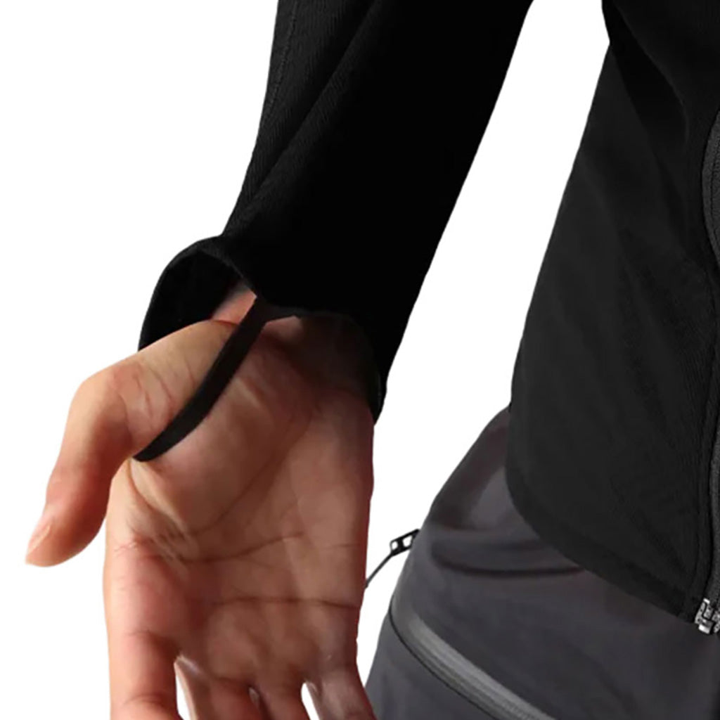 Summit Futurefleece FZ Hoodie Midlayer i farven Tnf sort nærbillede