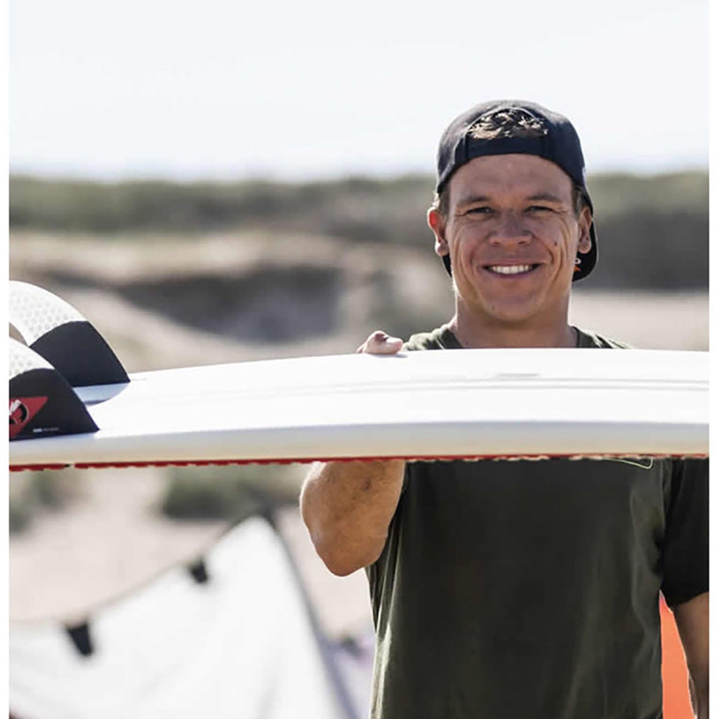 Nobrainer Kite Board set forfra på afstand