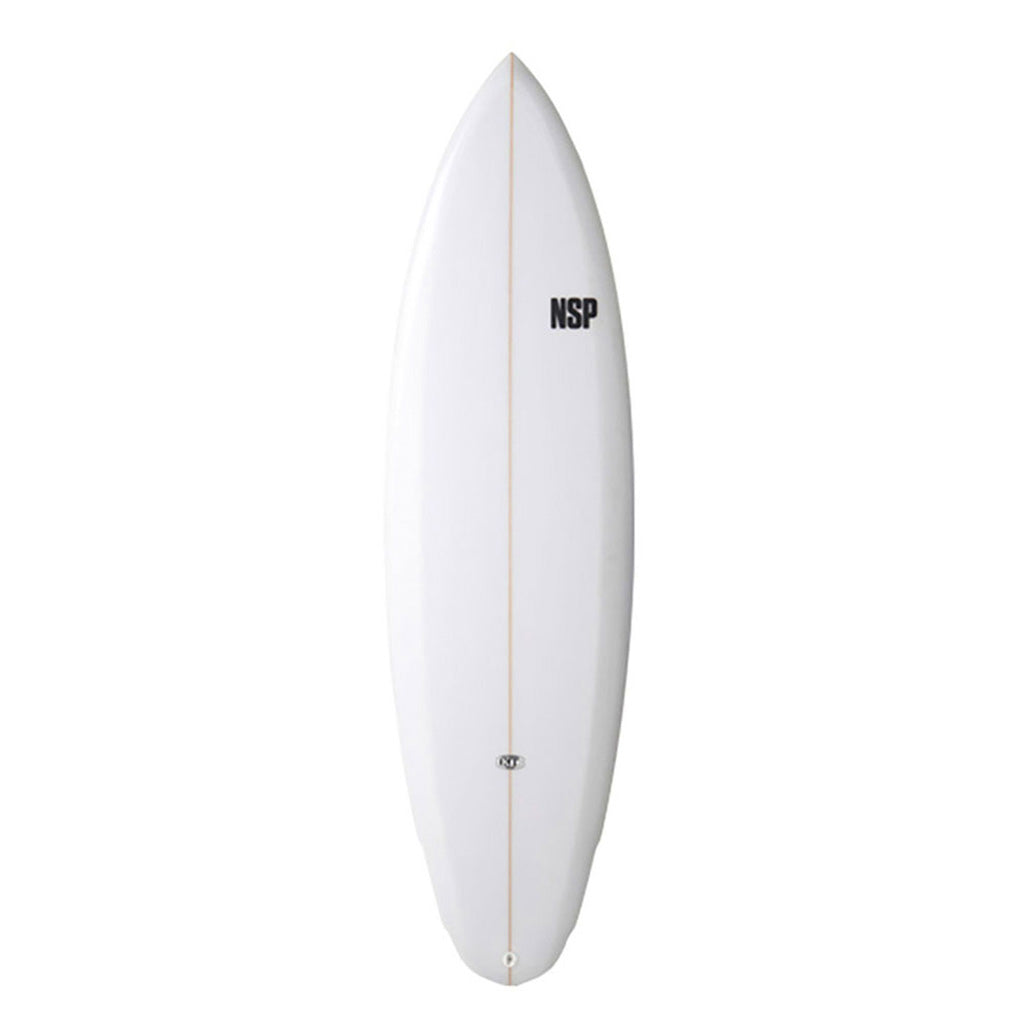En Surfboard, Atomic Flyer Surf Pu 6'0 i farven Clear Ftu