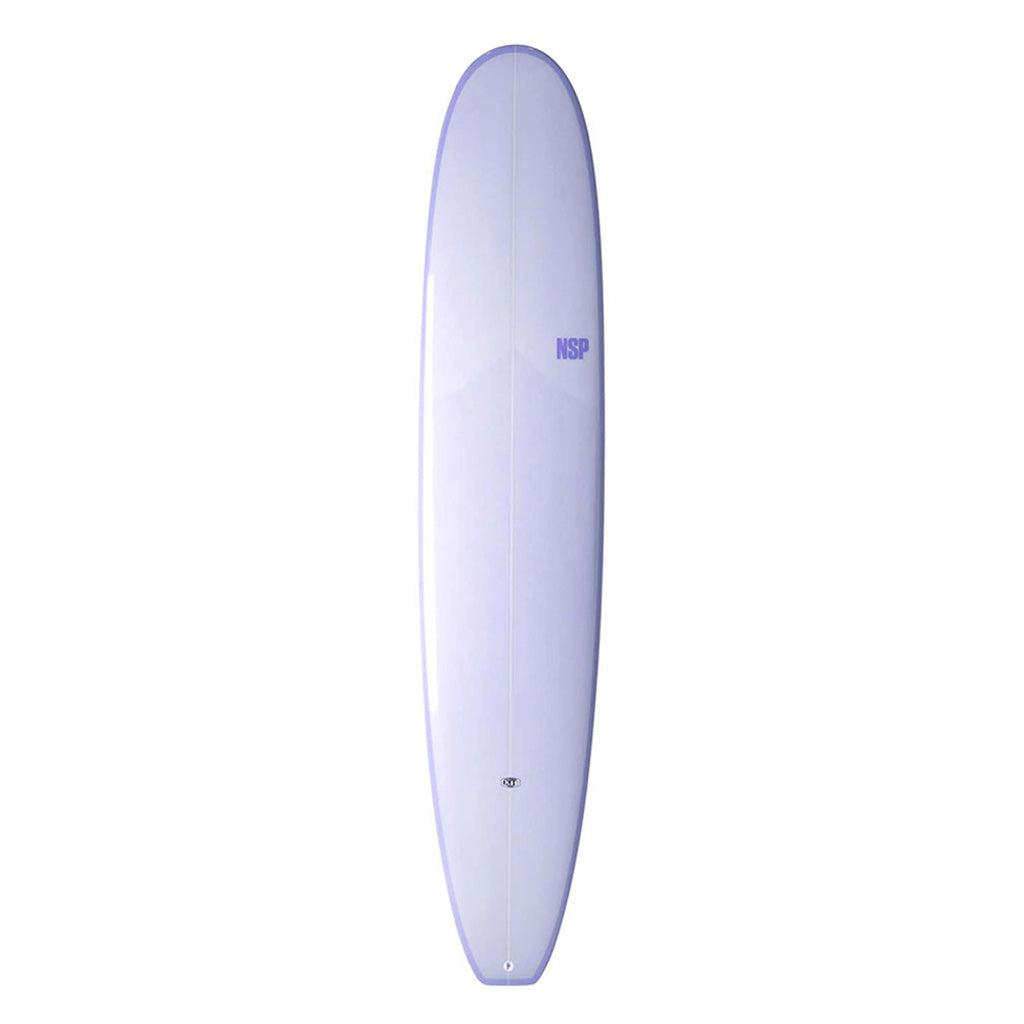 En Surfboard, Endless Surf Pu 9'6 i farven Violet Ftu