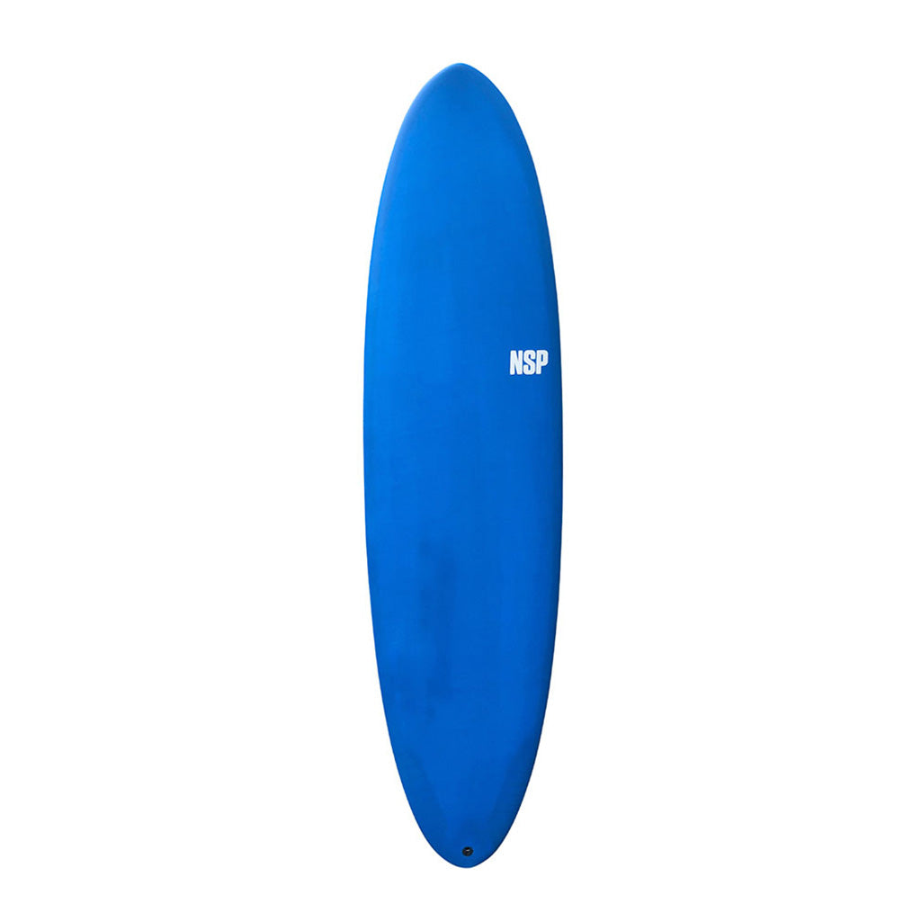 En Surfboard, Protech Fun 7'2 i farven Navy Tint Ftu