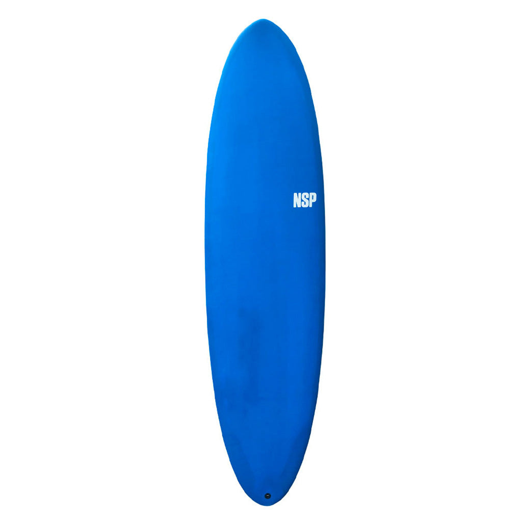 En Surfboard, Protech Fun 7'6 i farven Navy Tint Ftu