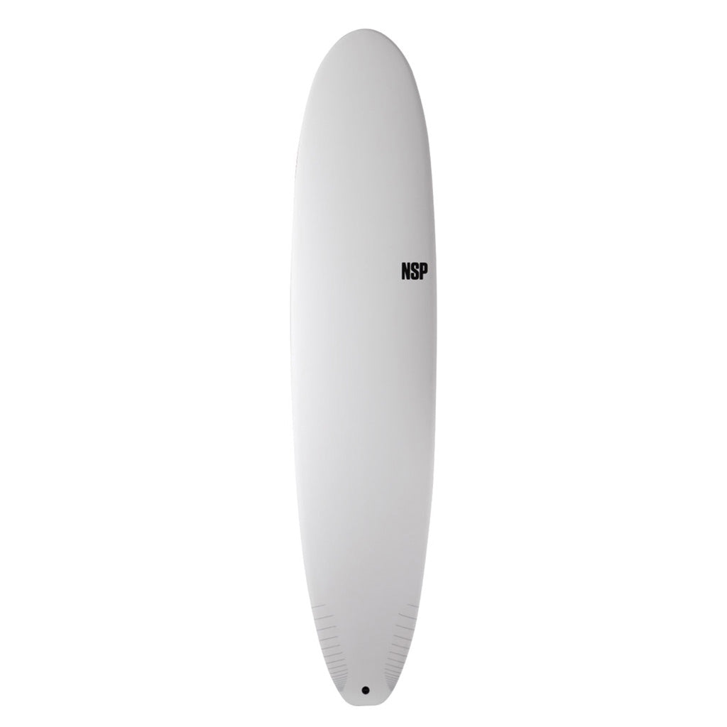 En Surfboard, Protech Long 8'6 i farven hvid Tint Ftu