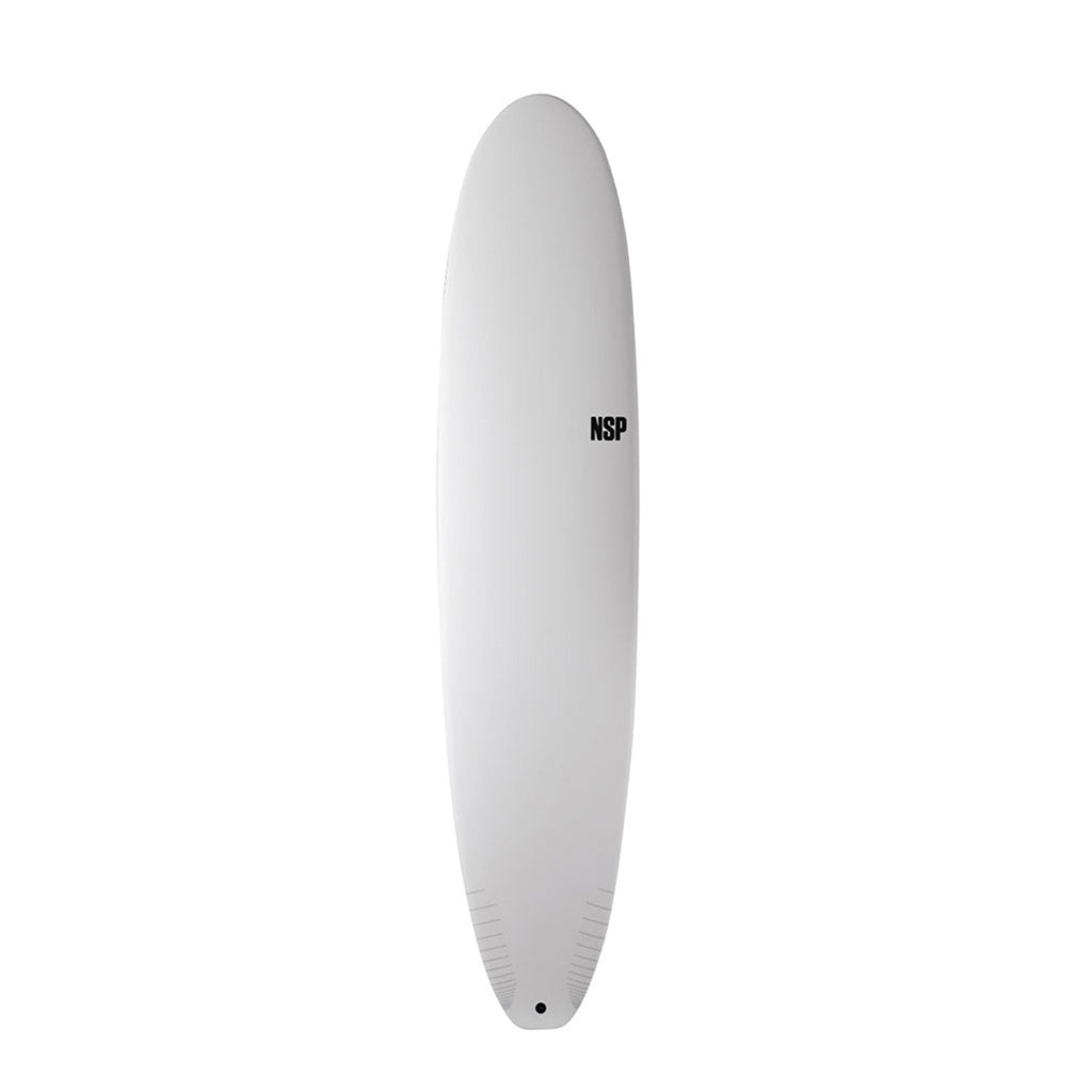 En Surfboard, Protech Long 9'0 i farven hvid Tint Ftu